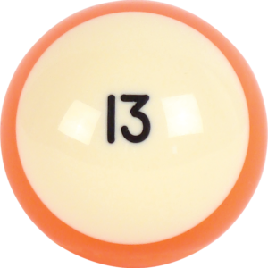 RBCB_13 Aramith Crown Replacement Ball – #13 | Golden Break Billiards